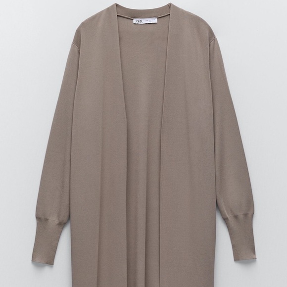 ๐ก๐ช๐ง ๐ญ๐ฎ๐ฟ๐ฎ โข Long Knit Jacket - Picture 5 of 14